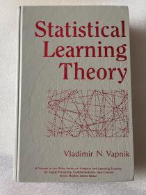 现货 Statistical Learning Theory 英文原版  Vladimir N.Vapnik  弗拉基米尔 N.瓦普尼克 统计学习理论 老版线装