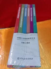 中国巨灾保险制度丛书（共6本合售）  全新塑封