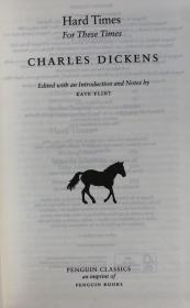 狄更斯作品集：1.Great Expectations; 2. Hard Times; 3. Bleak House; 4. A Tale of Two Cities; 5. A Christmas Carol and Other Christmas Writings 6. Oliver Twist（英文原版，企鹅版，6册合售）（32开，布面硬精装）