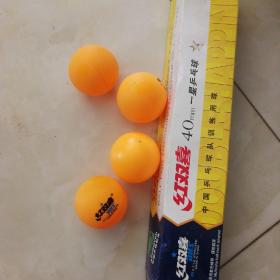红双喜乒乓球，＋练习簿（新品好）