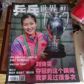 乒乓世界2019年7月，刘诗雯