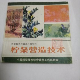 柠条营造技术（农业技术科普连环画资料）