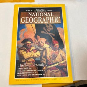 美国发货 美国国家地理杂志 1991年7月中国，北极，伦敦等