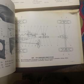 北京BJ212轻型越野汽车通用另件目录；北京牌轻型越野汽车备件目录BJ212；俩本合售