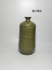 旧藏，宋代耀州窑梅瓶