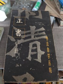 书法自学丛帖。正书(中册)