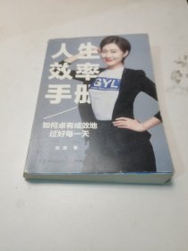 人生效率手册：如何卓有成效地过好每一天