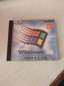 Microsoft Windows98 简体中文（外壳破损