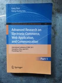 Advanced Research On Electronic Commerce Wed Application and Communication电子商务的应用与传播研究进展