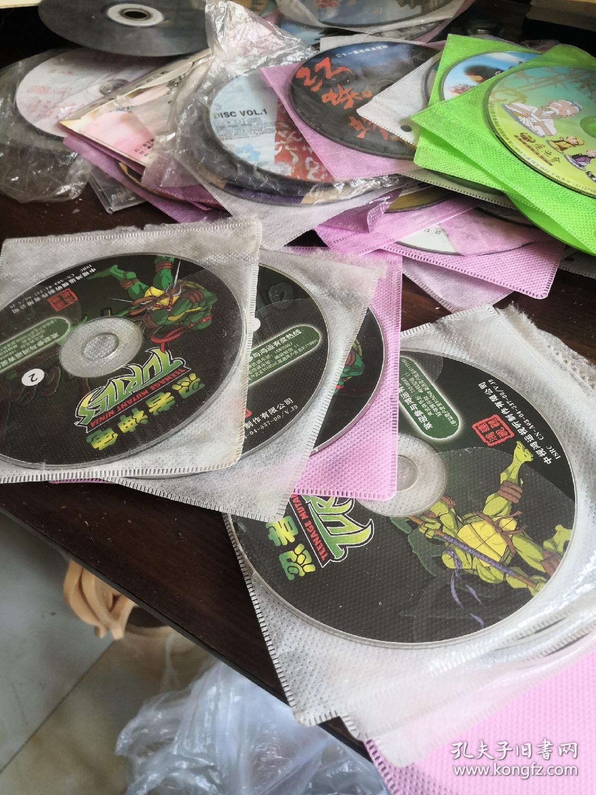 忍者神龟  VCD 13 碟（无盒）