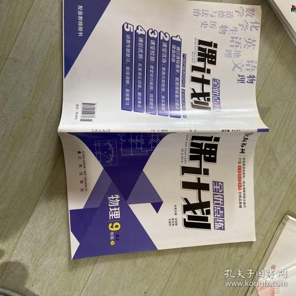 全优点练·课计划 : 人教版. 物理. 九年级. 下