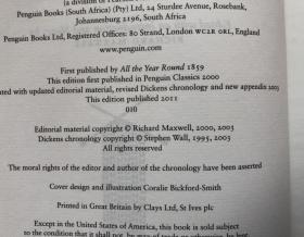 狄更斯作品集：1.Great Expectations; 2. Hard Times; 3. Bleak House; 4. A Tale of Two Cities; 5. A Christmas Carol and Other Christmas Writings 6. Oliver Twist（英文原版，企鹅版，6册合售）（32开，布面硬精装）