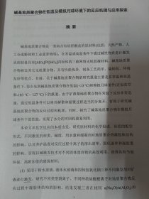 碱基地质聚合物在低温及模拟月球环境下的反应机理与应用探索（大16开120页内容）