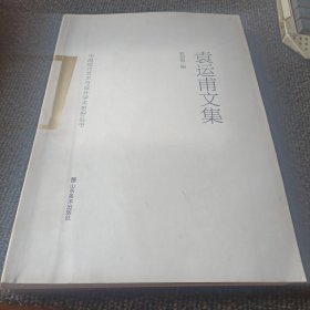 袁运甫文集/中国现代艺术与设计学术思想丛书