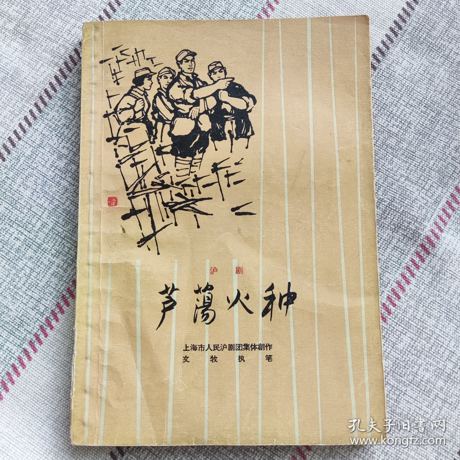 戏考⑨ 戏曲文学剧本 芦荡火种 上海市人民沪剧团集体创作，文牧 宗华 刘宗诒执笔。丁是娥 张清 解洪元 俞麟童 邵滨孙 石筱英等主演 评剧 越剧 京剧 豫剧 黄梅戏 现代戏 古装戏