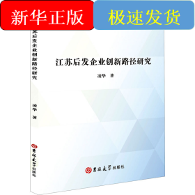 江蘇后發(fā)企業(yè)創(chuàng)新路徑研究