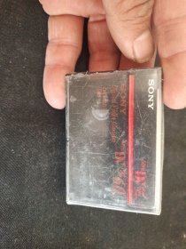 小磁带，SONY迷你空白磁带没拆封