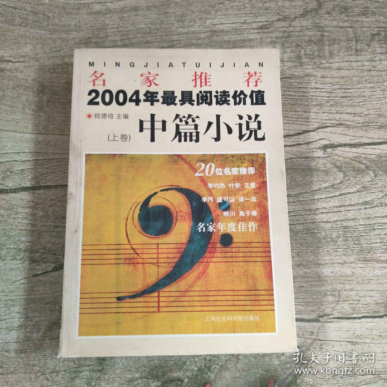 名家推荐2004年最具阅读价值中篇小说