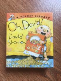 Oh,David!:APocketLibraryBoxSet(Books1-3)哦，大卫！口袋书套装(第1-3本)