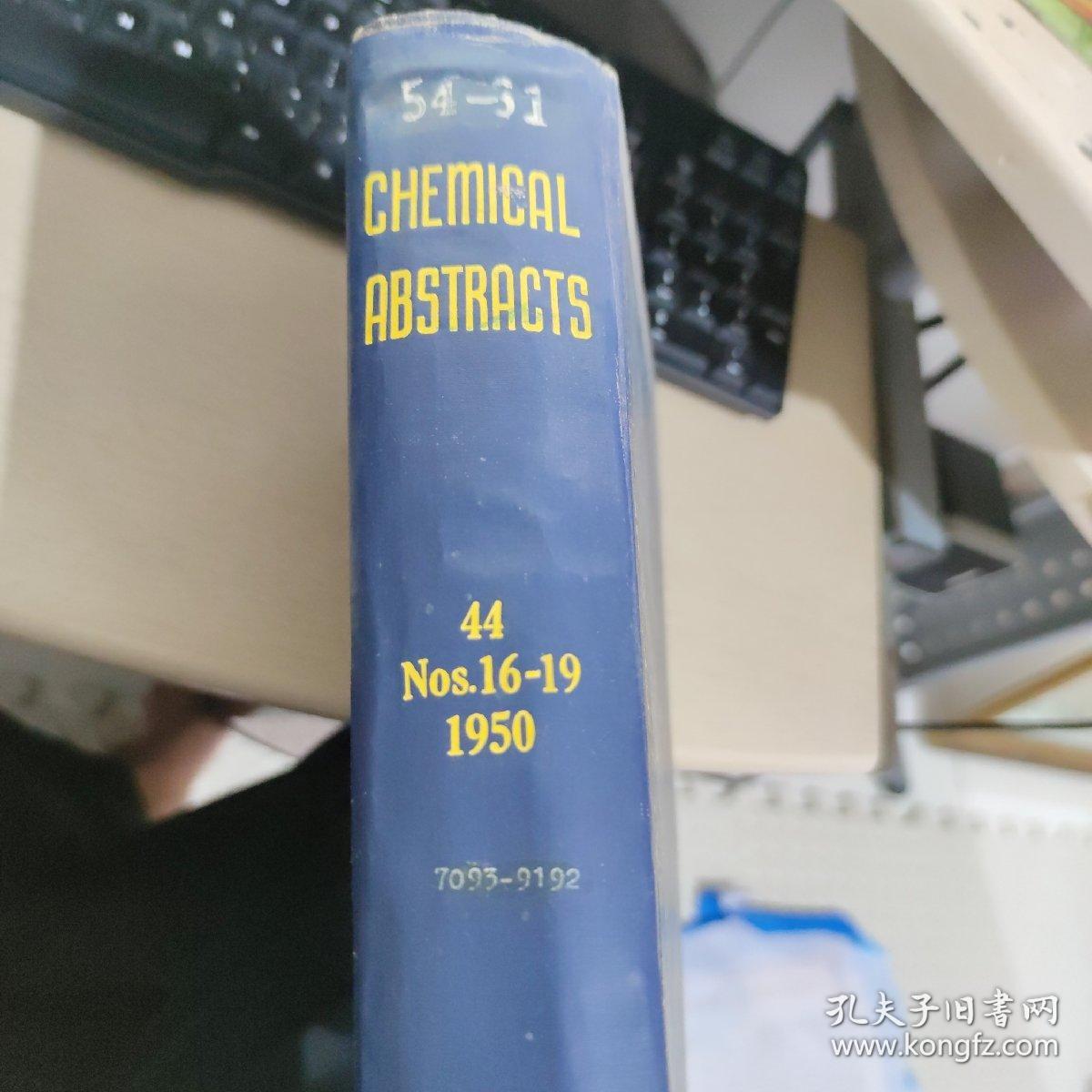 chemical abstracts 1950 （英文）化学文摘1950年44