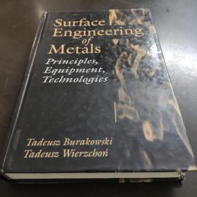 Surface Engineering of Metals principles, Equipment, Technologies 金属表面工程 原理、设备、技术