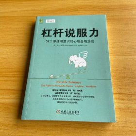 杠杆说服力：52个渗透潜意识的心理影响法则