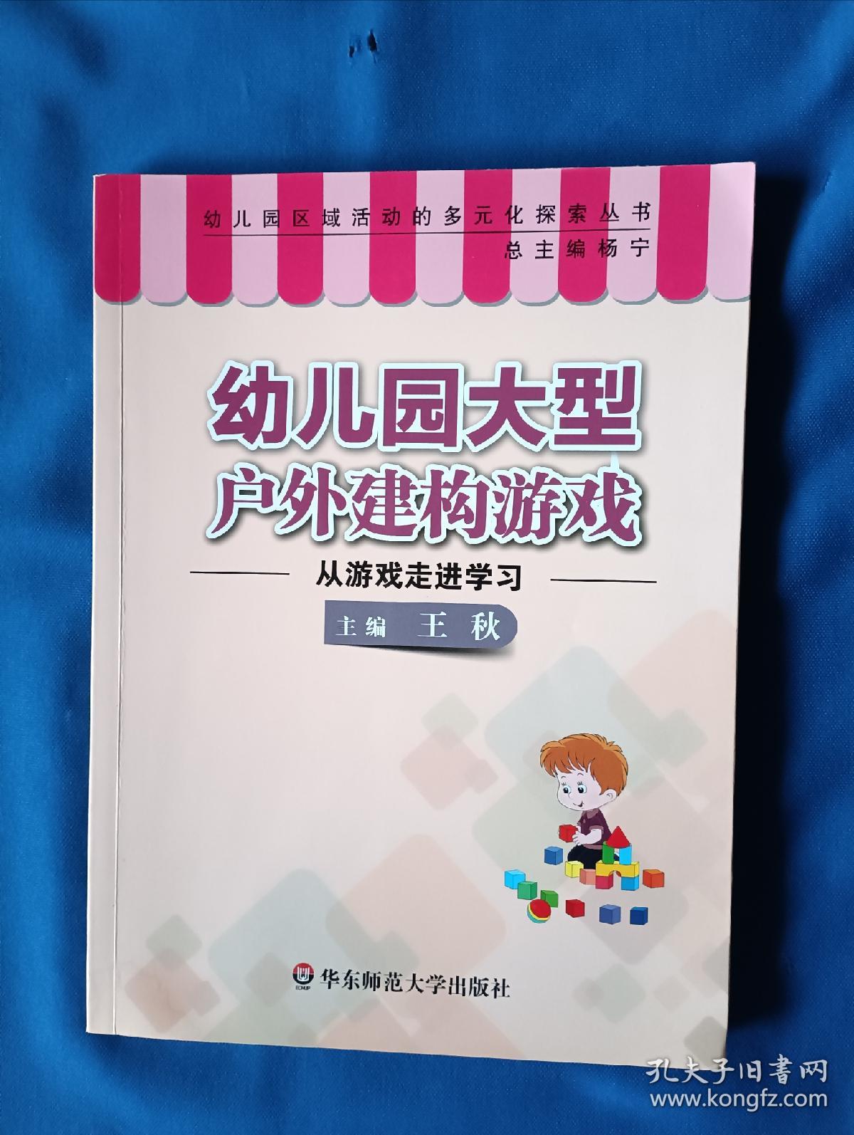 《幼儿园大型户外建构游戏：从游戏走进学习》，16开。