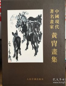 中国现代著名画家 黄胄画集，精装8开