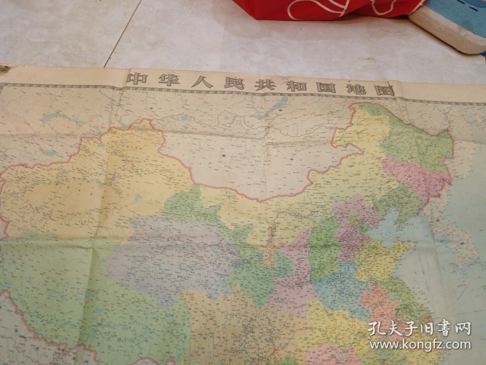 中华人民共和国地图一张具体见图