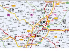 山西省交通旅游图 中图北斗 9787503183270 中国地图出版社