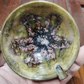 巩县窑黄釉小碗