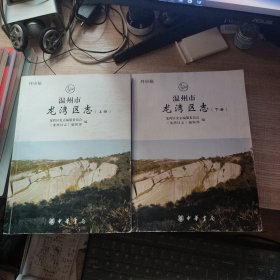 温州市龙湾区志 终审稿 上 下两册合售