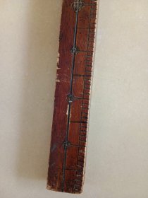 老拐尺 手工刻度 两端接处是活的