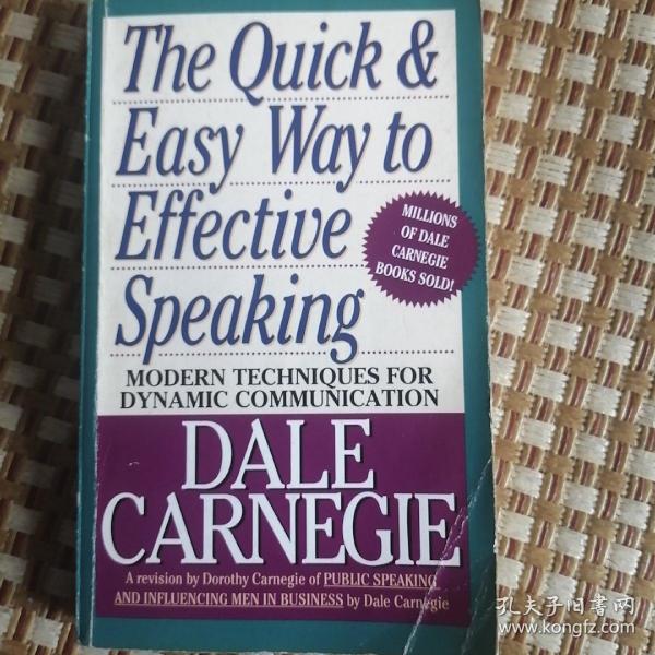 The Quick and Easy Way to Effective Speaking