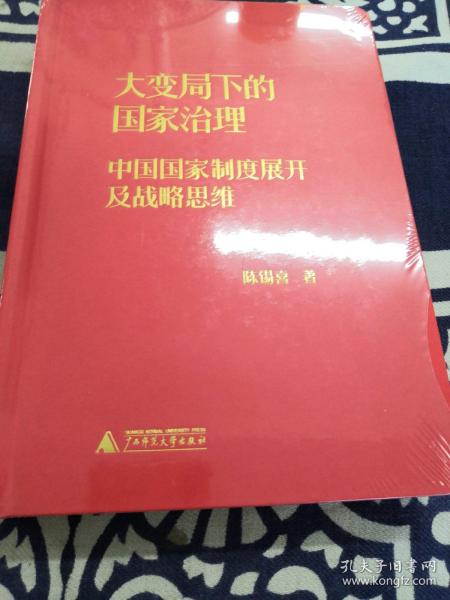 大变局下的国家治理：中国国家制度展开及战略思维