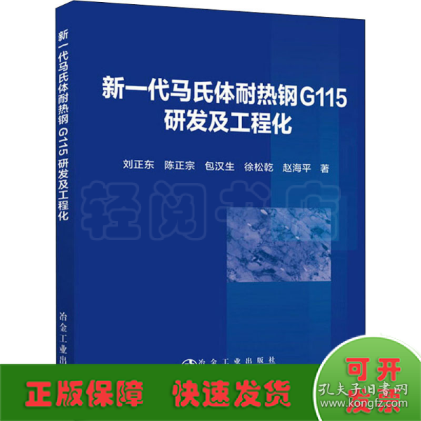 新一代马氏体耐热钢G115研发及工程化