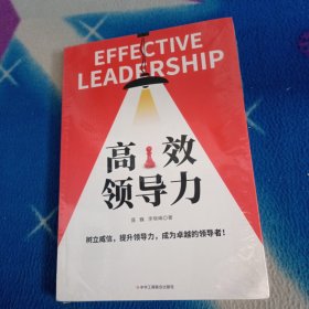 高效领导力！未拆封。