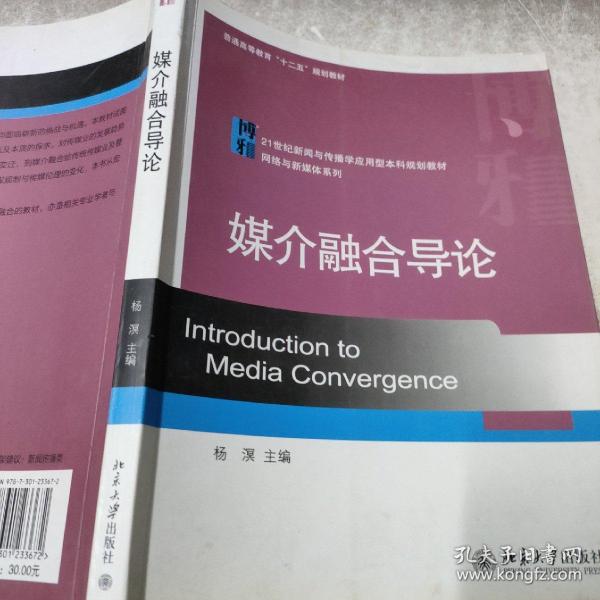 媒介融合导论/21世纪新闻与传播学应用型本科规划教材·网络与新媒体系列