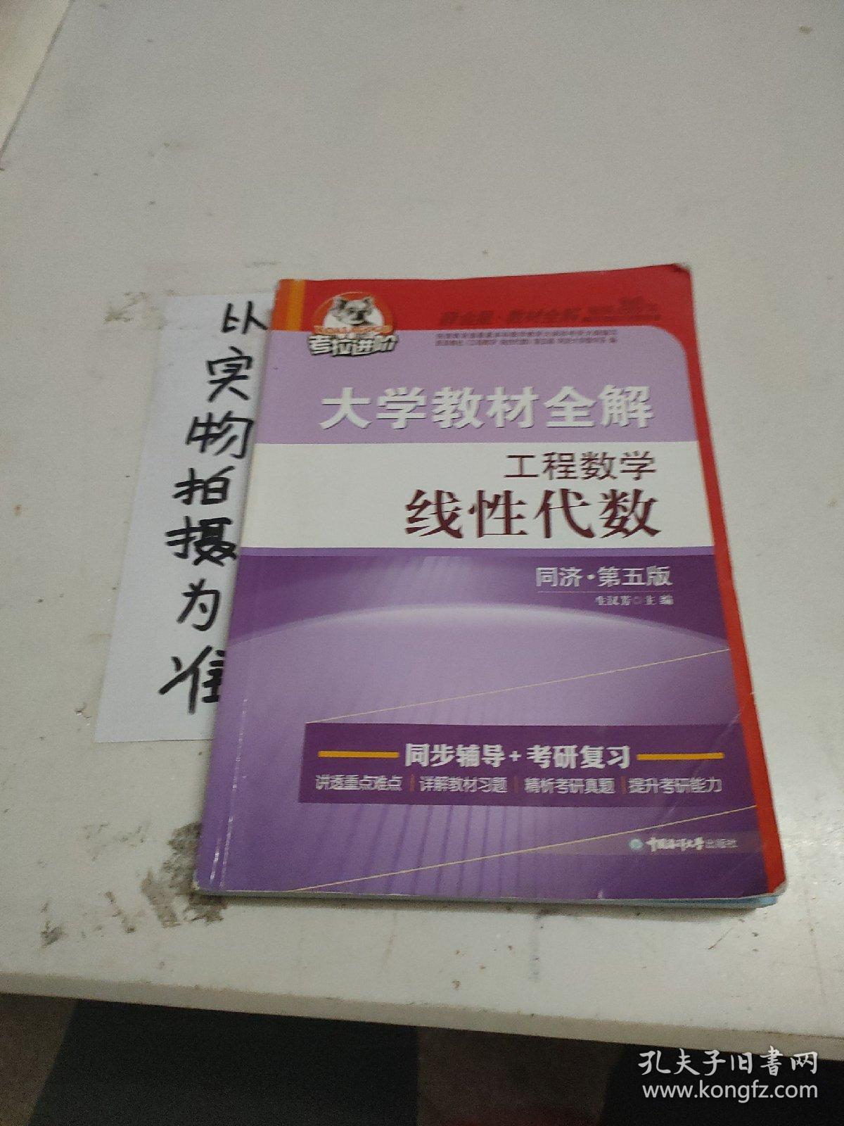 考拉进阶·大学教材全解：工程数学线性代数（同济·第5版）（2013版）