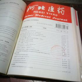河北医药 双月刊 11册合订本（1995年第1-3、5-6期,1996年1-6期）