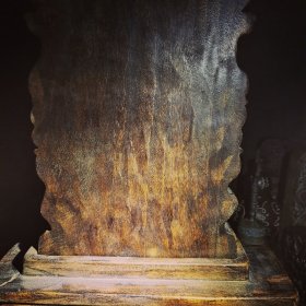 道教中天梵气斗姆元君牌位，分体设计，全品相