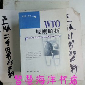 WTO规则解析