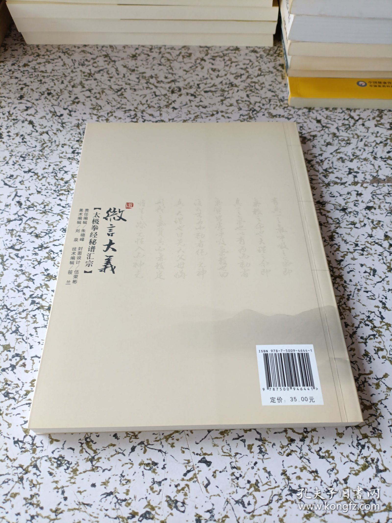 太极拳解秘谱汇宗：微言大义