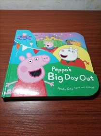 儿童绘本英文版小猪佩奇【peppa's Big Day Out】