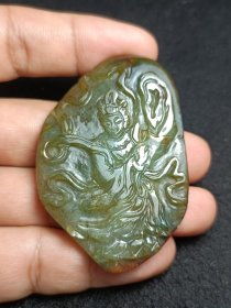 民国时期翡翠吊坠纯天然缅甸翡翠a货老翡翠牌子