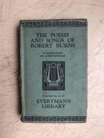 THE POEMS AND SONGS OF ROBERT BURNS（EVERYMAN'S LIBRARY英文原版）