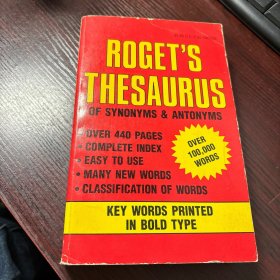 ROGETS THESAURUS