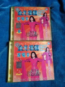 VCD2盒，徐小凤89金光灿烂演唱会