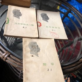 且介亭杂文二集 且介亭杂文 野草 3本