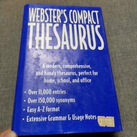WEBSTER'S СОМРАСТ THESAURUS